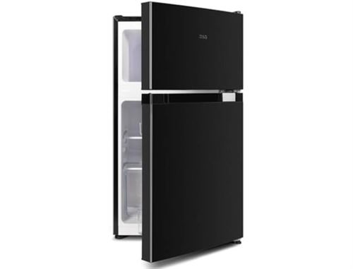 CHiQ Réfrigérateur congélateur - 86 L (61/25L) - Portes réversibles