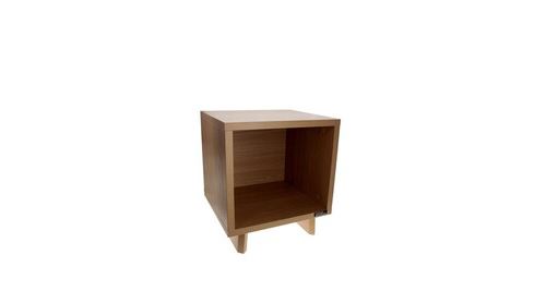 Meuble Enova Hifi Vinyle Lover Cube Bois