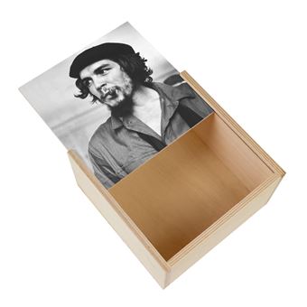 Sac Tote Che Guevara En Polycoton - 38x42 Cm - Blanc - Fourre-tout Unisexe Et Militant