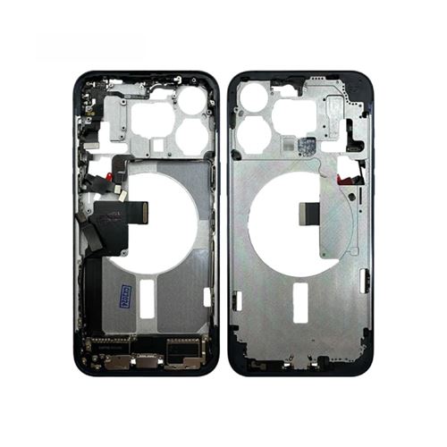 Coque de Réparation Complète Bleu pour iPhone 15 Pro Max (Version US)