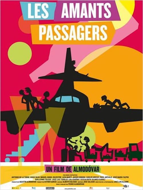Les Amants Passagers - 2013 - Almodovar - 120x160cm - Affiche de cinéma originale