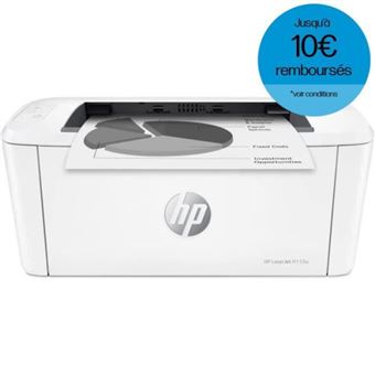 Imprimante Multifonction HP M110W - Noir Et Blanc, WiFi, Compacte Pour Bureau Ou Maison