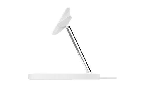 Support de chargement sans fil 3 en 1 Belkin Boost Charge PRO 15 Watt avec MagSafe Blanc
