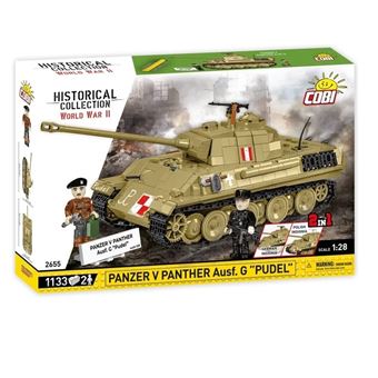 Cobi 2655 - char Panzer V Panther Ausf.G Pudel - Jeu de Construction - 1