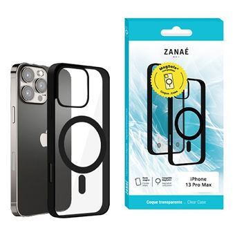 Coque Compatible MagSafe iPhone 13 Pro Max Noir - 1