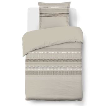VISION - Parure housse de couette - Anthony 140x200cm - 100% coton - 1