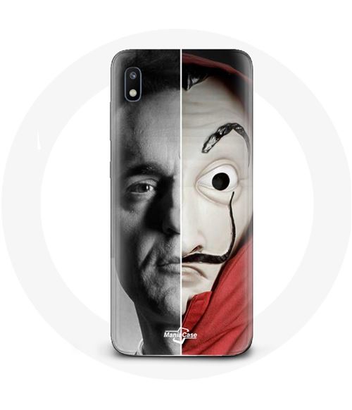 Coque pour Samsung Galaxy A10 La casa de papel Berlin Masque Split Maniacase