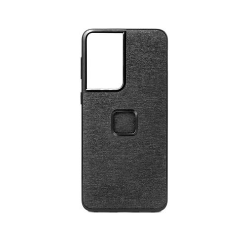 Non Communiqué Noir Design Mobile Fabric Case Samsung Galaxy S21 Ultra Charcoal