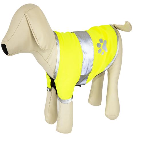 Meilleurs prix pour Veste pour chien - RFX CARE - DOG VEST veste Chien avec bandes réflechissantes taille L - Jaune