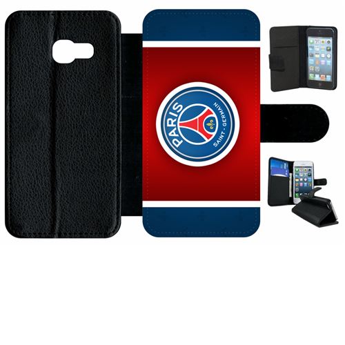 Etui My-Kase pour Galaxy A3 (2017) - 108 psg paris saint germain 2 - Simili-cuir Noir