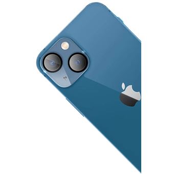 Generic Verre Trempé pour iPhone 14 pro Caméra Protecteur Bague  individuelle en métal Sans Bulle Anti-Rayures Caméra Protecteur D'écran  Film lentill de protection (blue) à prix pas cher
