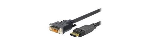 VivoLink Pro - Câble DisplayPort - DisplayPort (M) pour DVI-D (M) - 3 m - verrouillé, vis moletées