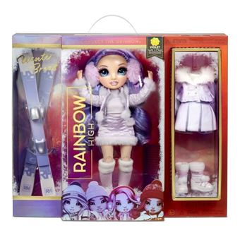 Poupée mannequin Rainbow High Sports d'hiver Violet Willow