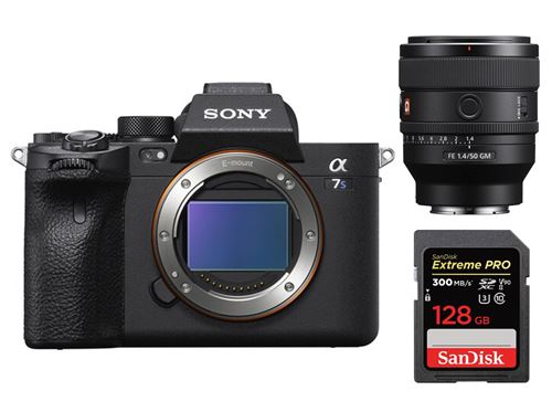 Sony Noir Alpha A7s Iii Boitier + Fe 50 Mm F 1.4 Gm + Sandisk 128Gb Extreme Pro Uhs-Ii Sdxc 300 Mb/S - Image 3