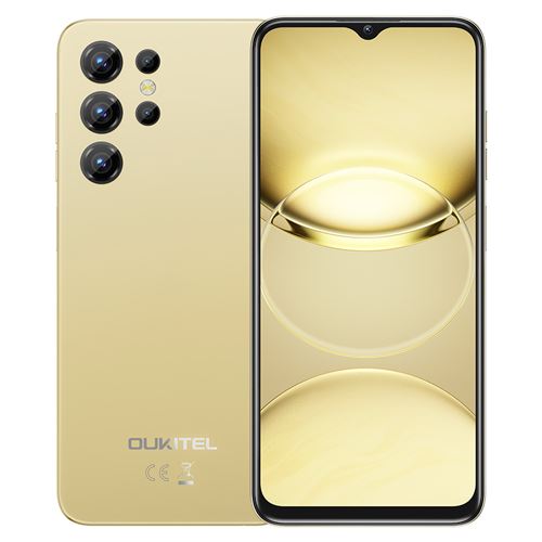 Smartphone Oukitel C1 6.52 16Go 512Go Android 15 Telephone Portable dual sim 4G-Or