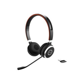 Casque PC sans fil Bluetooth Jabra EVOLVE 65 SE Noir