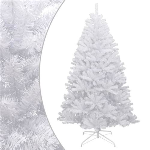 vidaXL Sapin de Noël artificiel à charnières avec neige floquée PVC 120 cm
