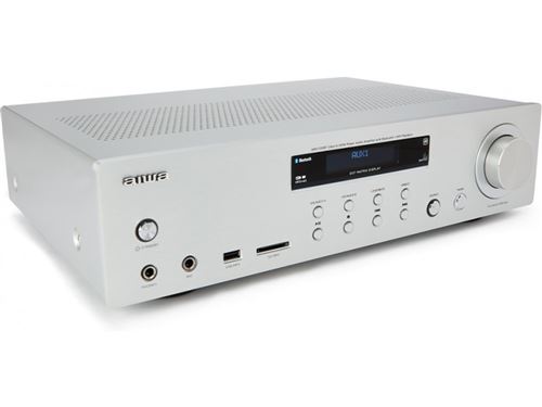 AIWA AMU-120BT - Amplificateur - 2 x 60 Watt - argent