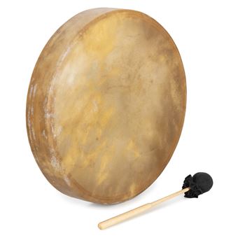 Percussions Vatan 3020 derbouka égyptienne martelée taille grande diamètre  22 cm marron