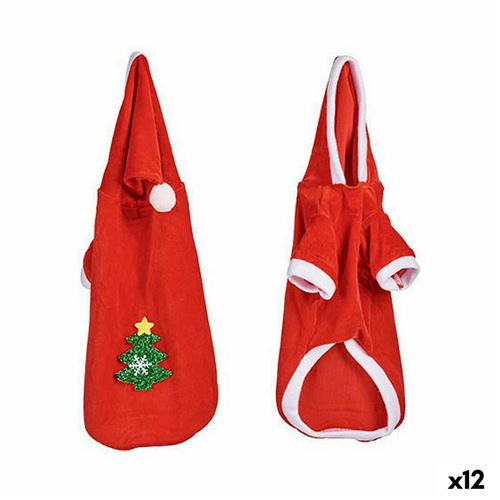 Meilleurs prix pour déguisement pour chien XL Père Noël Rouge (12 Unités)