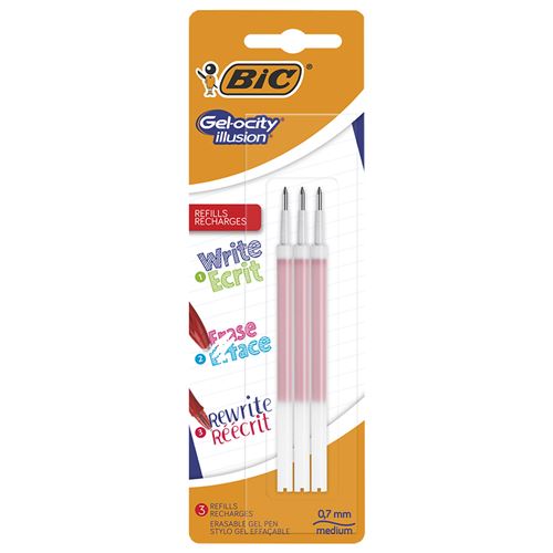 Recharges stylo à encre gel éffaçable Legami Violet
