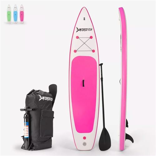 Planche de stand up paddle gonflable sup 366cm Poppa Couleur: Rose