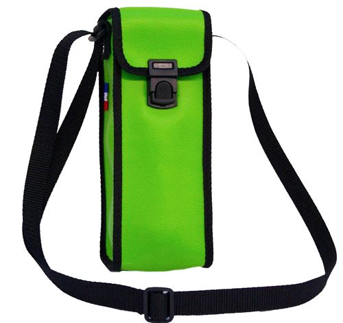 Maroquinor - Sacoche a bandouliere pour 3 boules de petanque - SS3-B - vert anis