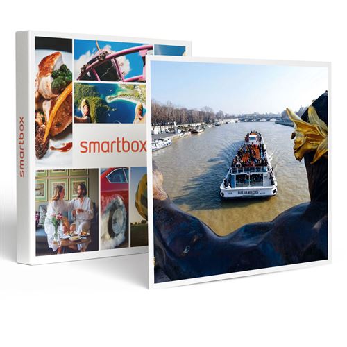 SMARTBOX - Croisière sur la Seine en bateau-mouche pour 1 adulte et 1 enfant - Coffret Cadeau Sport & Aventure