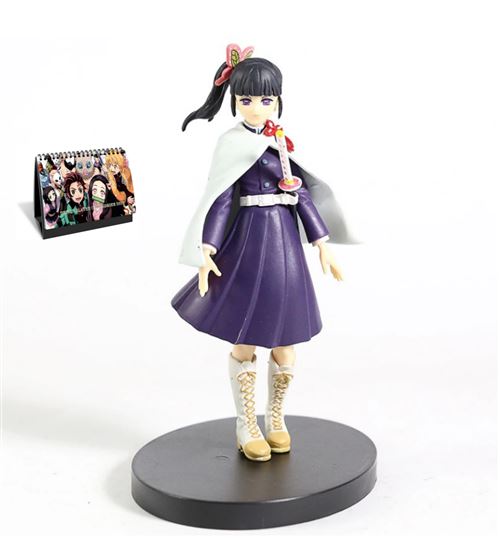 Figurine Demon Slayer Tsuyuri Kanawo 16 cm avec Calendrier Demon Slayer 2022 en français