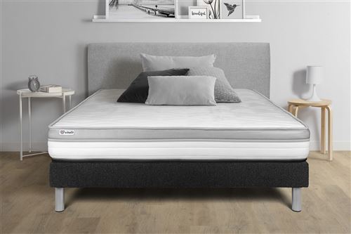 VITALIT - Ensemble Matelas et Sommier - 140x190 cm - Mousse - Souple - Image 2