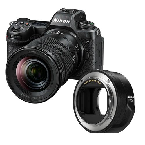 Non Communiqué Noir Z6 Iii + Objectif Z 24-120Mm F/4 S + Adaptateur Ftz Ii