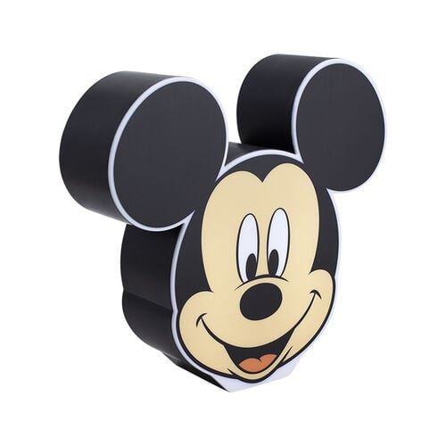 Non Communiqué Noir Lampe 2D Mickey Mouse Disney 18 Cm