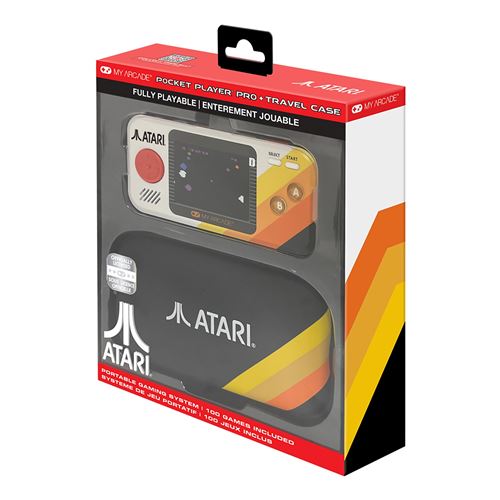 My Arcade - Pocket Player Atari + Etui de transport