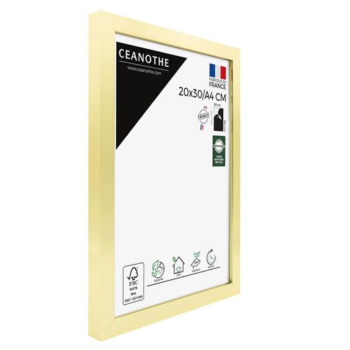 Cadre pour affiches Noir - A4 29.7x21cm - Eton - Achat & prix