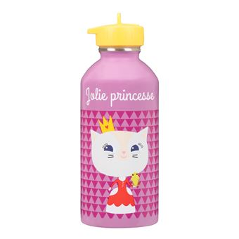 Gourde Inox Enfant - Jolie Princesse - Chaton - Draeger Paris