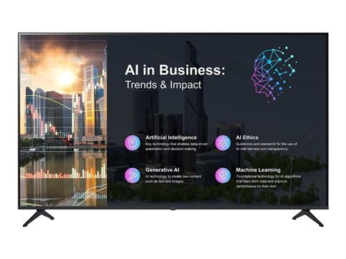 LG ELECTRONICS LG 86PK640S - Classe de diagonale 86"" PK640S Series TV LCD r&eacute;tro-&eacute;clair&eacute;e par LED - signalisation num&eacute;rique - webOS - 4K UHD (2160p) 3840 x 2160 - HDR - Direct