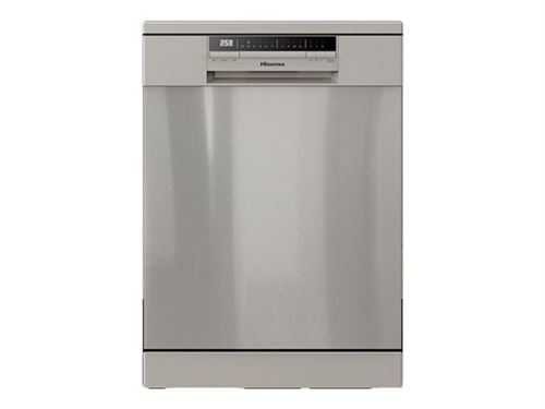 Hisense HS60240X - Lave-vaisselle - largeur : 59.6 cm - profondeur : 55.8 cm - hauteur : 84.5 cm - acier brossé