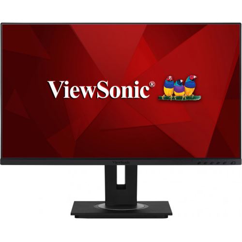 ViewSonic Ergonomic VG2755-2K - Écran LED - 27 (27 visualisable) - 2560 x 1440 QHD @ 75 Hz - IPS - 350 cd/m² - 1000:1 - 5 ms - HDMI, DisplayPort, USB-C - haut-parleurs