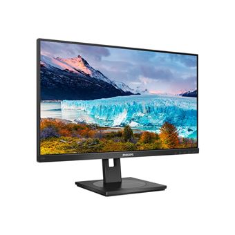 Philips S-line 272S1AE - Écran LED - 27" - 1920 x 1080 Full HD (1080p) @ 75 Hz - IPS - 250 cd/m² - 1000:1 - 4 ms - HDMI, DVI-D, VGA, DisplayPort - haut-parleurs - texture noire