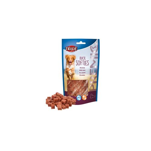 Friandise au canard pour chien. sachet de 100 g. PREMIO Duck Softies