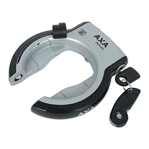 Serrure à anneau Axa Defender - gris / noir brillant (sur carte)