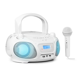 85 Sur Auna Roadie Sing Boombox Lecteur Cd Mp3 Radio Fm Usb