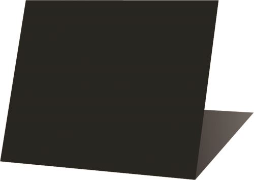 Etiq chevalet noire 7 x 6 p/10