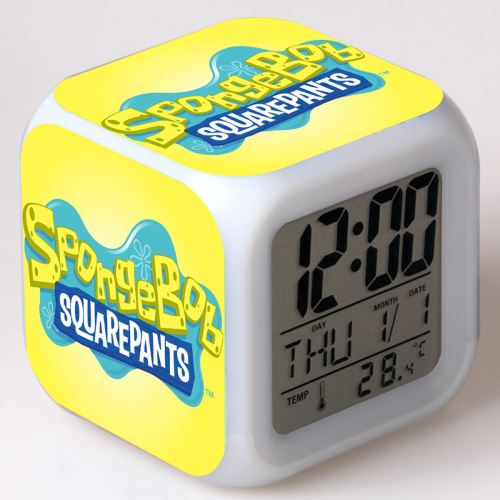 Stack Réveil Enfant Led Multifonctionnel Coloré - Spongebob Squarepants #22 - Image 2
