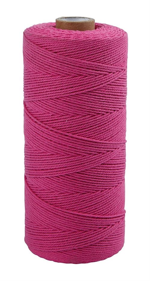Creotime cordon de coton 315 m rose