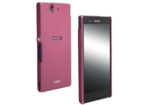 Krusell ColorCover - Beschermende bedekking voor mobiele telefoon - roze metalliek - voor Sony XPERIA Z