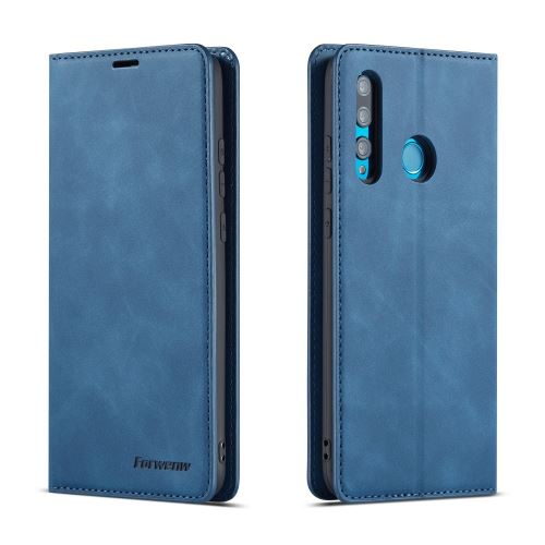 Etui en PU bleu pour Huawei P Smart Plus 2019/Enjoy 9s