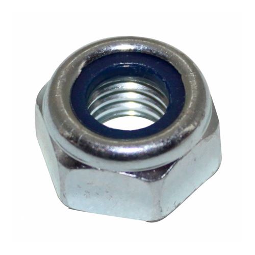 Ecrou 6 pans nylstop-frein diam m10 (boite de 100 pieces) (817010) -algi-