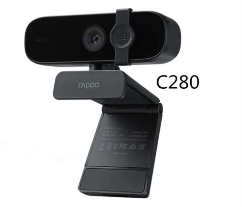 Webcam RAPOO-C280-Noir