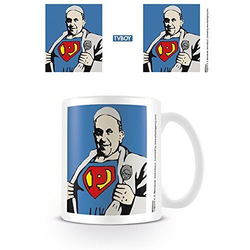 Tvboy (super Pope Mug, Papier, Multicolore, 11oz/315ml